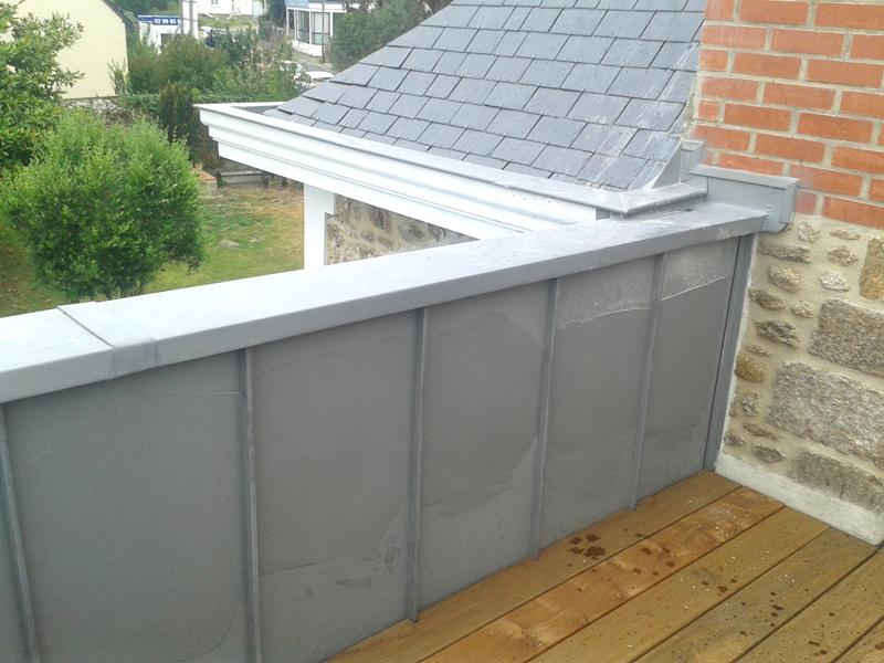 balcon zinc rotheneuf