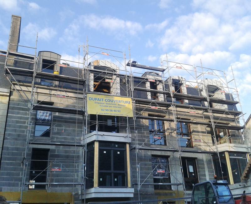 logement collectifs ardoise zinc saint servan