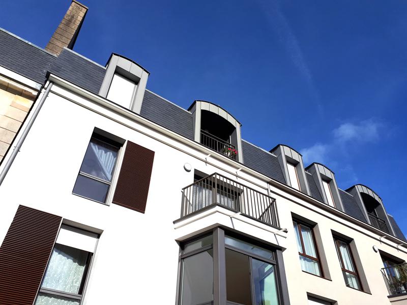 logement collectif ardoise zinc st-servan