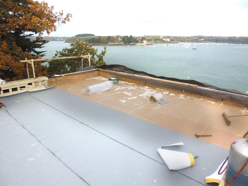 renovation terrasse zinc pleurtuit