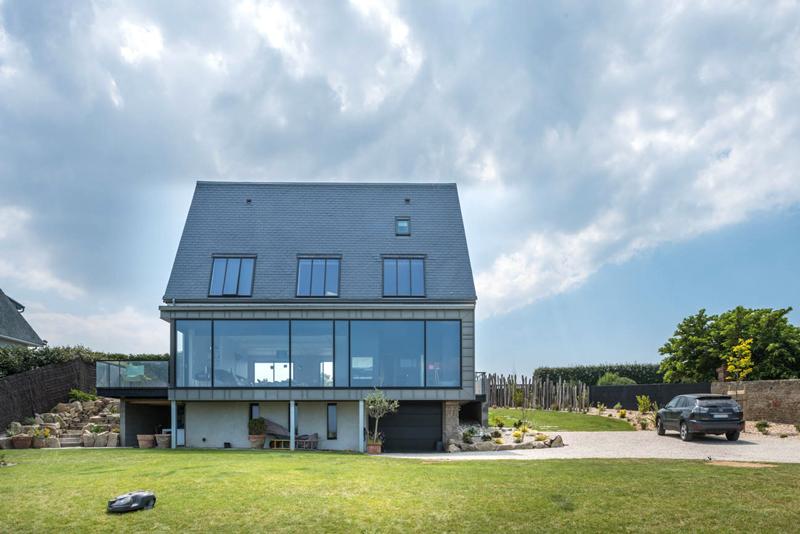 bardage zinc quartz saint malo