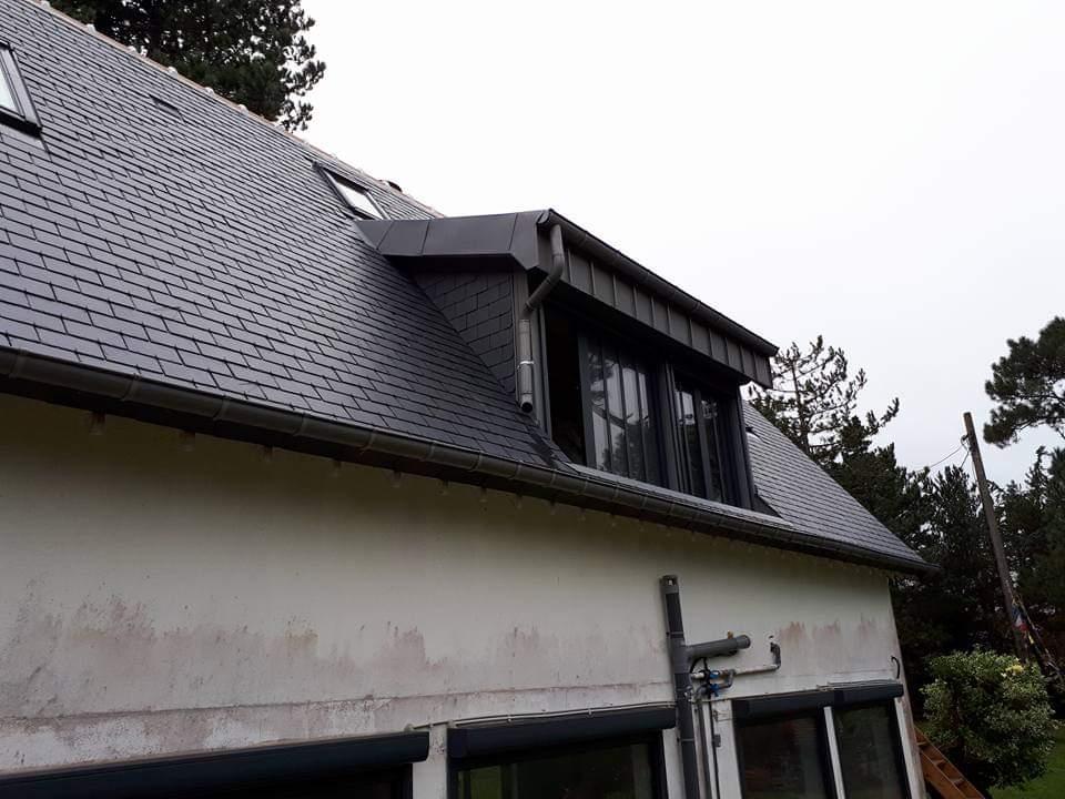 toiture fibre de bois